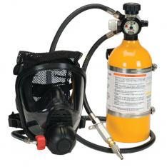 MSA 10092033, PREMAIRE CADET ESCAPE, 5 MIN ALUMINUM, NYLON, ADVANTAGE 4000 MD RUBBER, SNAP-TITE
