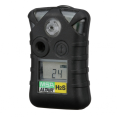 MSA 10092521, ALTAIR: Hydrogen Sulfide H2S (Low: 10ppm, High: 15ppm), Black