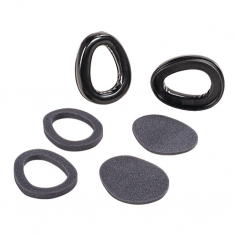 MSA 10094605, left/RIGHT CutOff Pro Hygiene Kit, Black, Earmuff