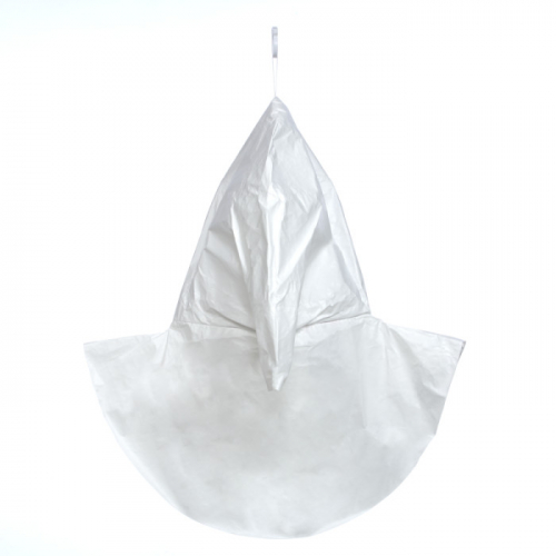 MSA 10095744, Tychem QC Hoods, 20 Pack, Double Bib, White, Standard, Less Suspension