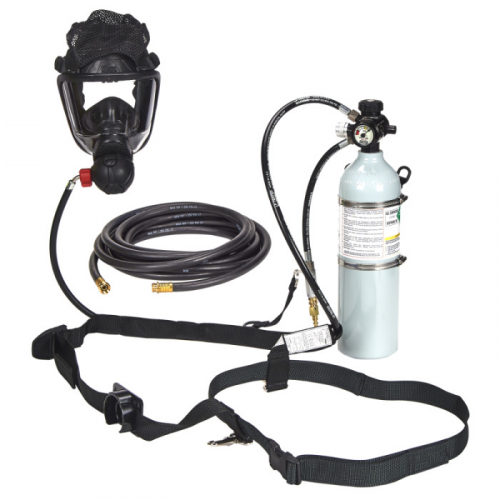 MSA 10108592, RESP, AIRLINE KIT, 10 MIN AL CYL, PC ESCP