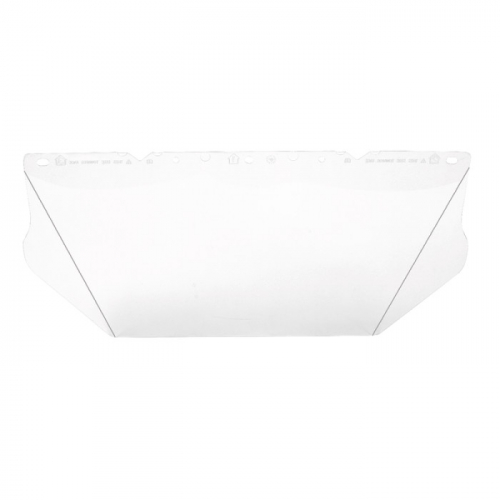 MSA 10115839, V-Gard Visor, Contoured, Clear PC, AF/AS (8"x17"x.06")