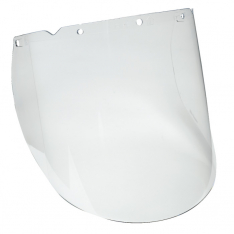 MSA 10115851, V-Gard Visor, Propionate, Clear, Molded, (9.25"x18"x.098")