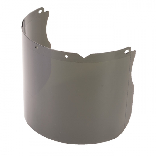 MSA 10115861, V-Gard Visor, PC, Shade 5 IR, Molded, (8"x17"x .098")