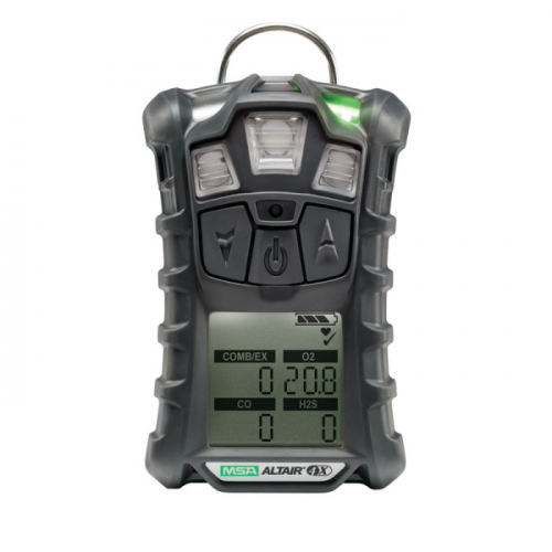 MSA 10125912, Altair 4X Multigas Detector, (CH4, O2, CO), Charcoal