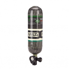 MSA 10127944-SP, CYL/VALVE ASSY, 45 CUFT, LIGHTWEIGHT, PKG