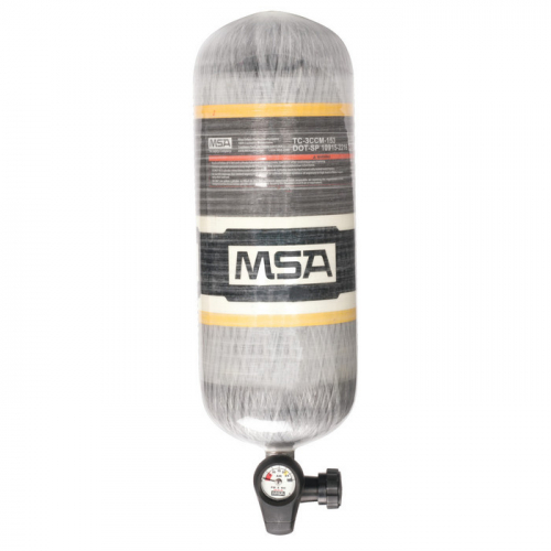 MSA 10183005, 2216 PSIG,  30-min.,  low-pressure carbon cylinder, threaded connection