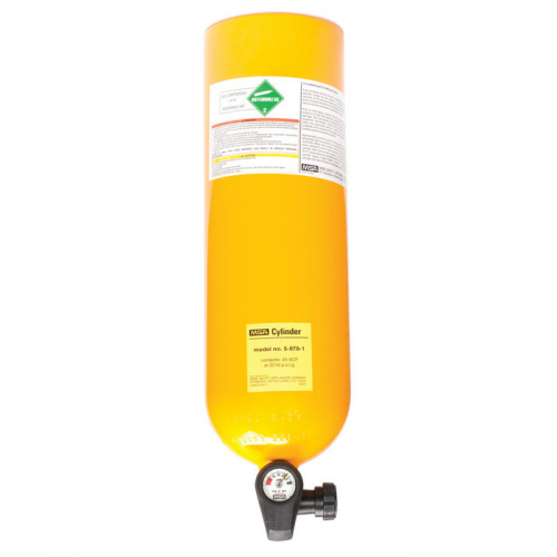 MSA 10183006, 2216 PSIG,  30-min.,  low-pressure aluminum cylinder, threaded connection