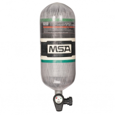 MSA 10183009, 4500 PSIG,  45-min.,  high-pressure,  low-profilecarbon cylinder,  threaded connectio