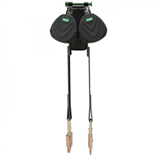 MSA 10192042, V-EDGE, Leading Edge Web SRL, 8ft, (2.4m), Twin Leg, 36CS Swivel Snaphook, ANSI