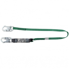 MSA 10193127, EA LANYARD, SM.SNAP, FIX, SINGLE, 4', CSA