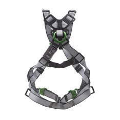 MSA 10195074, V-FIT Harness, Standard, Back & Shoulder D-Rings, Quick-Connect Leg Straps