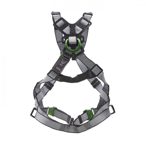 MSA 10195074, V-FIT Harness, Standard, Back & Shoulder D-Rings, Quick-Connect Leg Straps