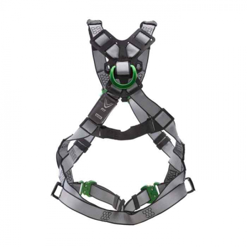 MSA 10195074, V-FIT Harness, Standard, Back & Shoulder D-Rings, Quick-Connect Leg Straps