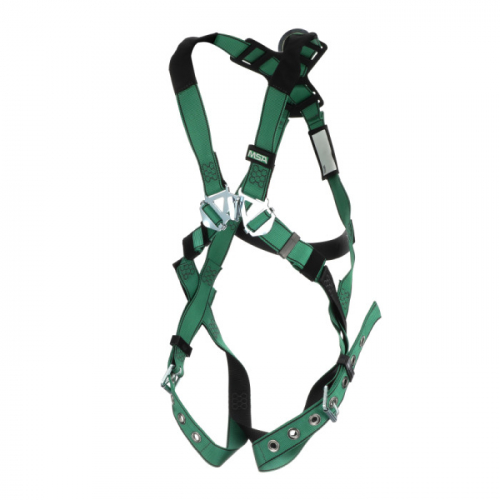 MSA 10197201, V-FORM Harness, Super Extra Large, Back D-Ring, Tongue Buckle Leg Straps