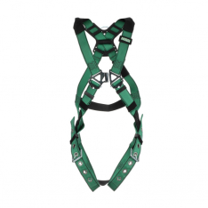 MSA 10197214, V-FORM Harness, Extra Small, Back & Hip D-Rings, Tongue Buckle Leg Straps