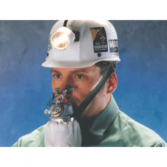 MSA 455299, Respirator, complete in carton, w/belt loop