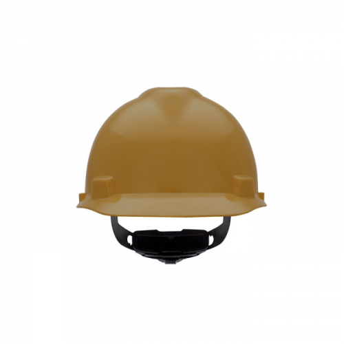 MSA 475365, V-Gard Slotted Cap, Gold, w/Fas-Trac III Suspension