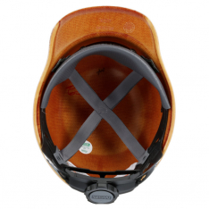 MSA 475405, Skullgard Protective Cap Natural Tan - w/ Fas-Trac III Suspension, Large