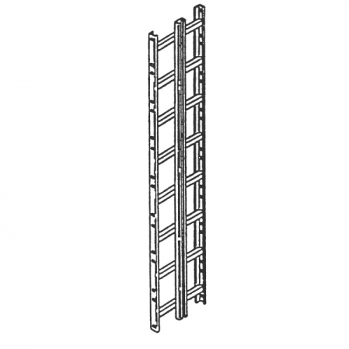 MSA 506390, Dyna-Glide Climbing Protection System LRC, galvanized (CSA Part No. 10006461)