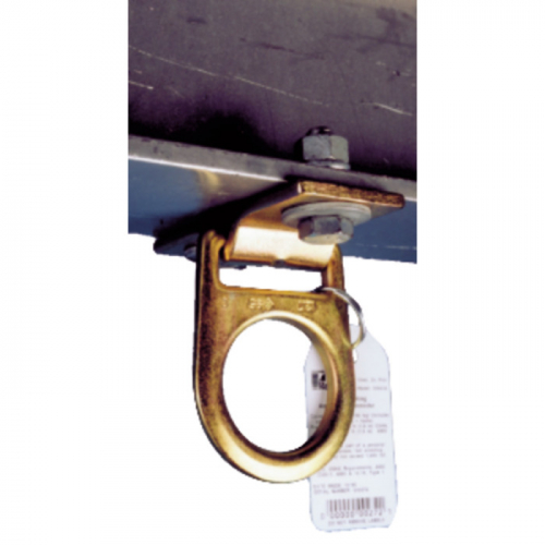 MSA 506632, D-Plate Anchorage Connector, Zinc-plated Steel
