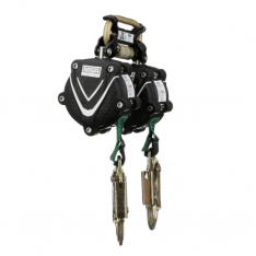 MSA 64111-00B, Mini PFL V-SHOCK 1.8m (Twin) Steel Hook