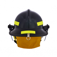 MSA 660CFSB, Cairns 660C Metro, Black, 4" Standard Faceshield, Standard Flannel Liner, Nomex Earlap