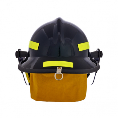 MSA 664FSB, Cairns 664, Black, 4" Standard Faceshield, Standard Flannel Liner, Nomex Earlap, Nomex C