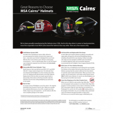 MSA 664XSB, Cairns 664, Black, Cairns ESS Goggles, Standard Flannel Liner, Nomex Earlap, Nomex Chins
