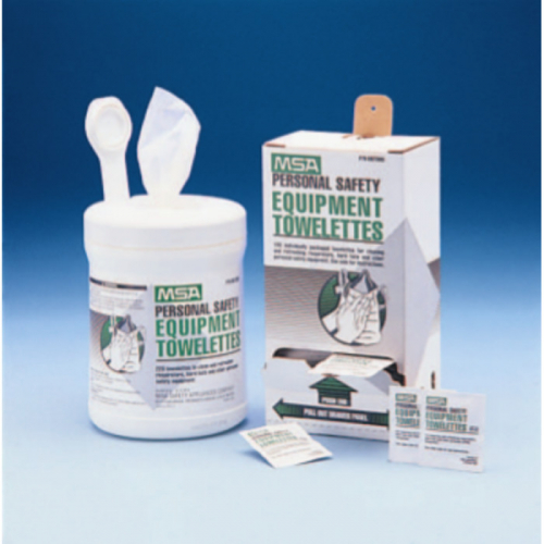 MSA 697382, Towelettes, Canister of 220, White