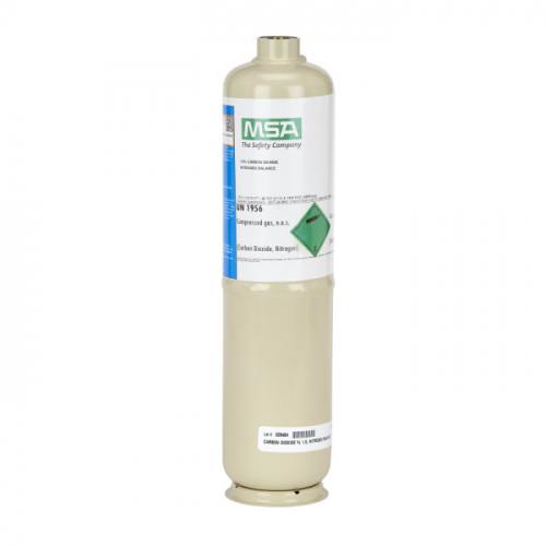 MSA 807386, Calibration Cylinder, 100 L, Non-Reactive, (CO2), 1.5% CO2 in Nitrogen