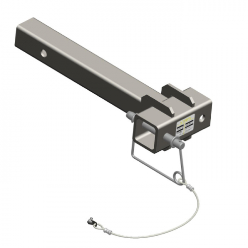 MSA A2348-05, Extension, 90 Degree, 16", Hitch Mount, IX