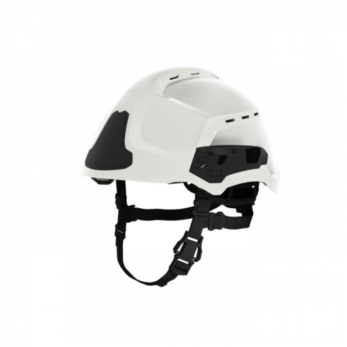 MSA GS1100030001-BA001, Cairns XR2 Technical Rescue Helmet, Vented, NFPA Label, Textile Bag, White