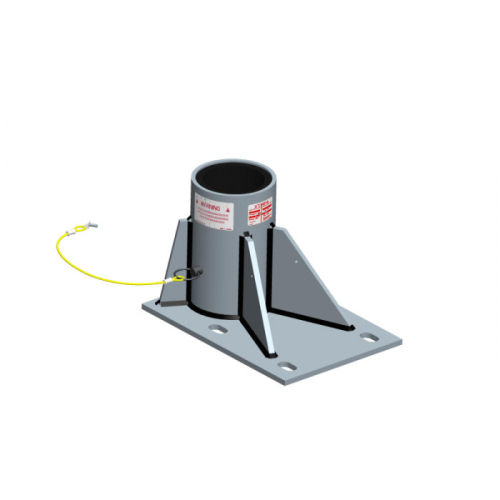 MSA IN-2238, 4" Floor Adapter, 304 SST