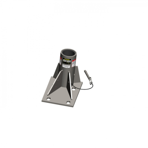 MSA IN-2311, 3" Floor Adapter Base, 316 SST