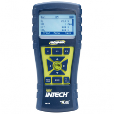 MSA H0024-8510, InTech Basic Combustion Analyzer, O2, Probe, Sample Hose, Water Trap, Filter, Case