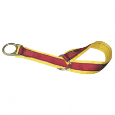 MSA SFP2267506, Double D-Ring Anchorage Connector Strap, 6'