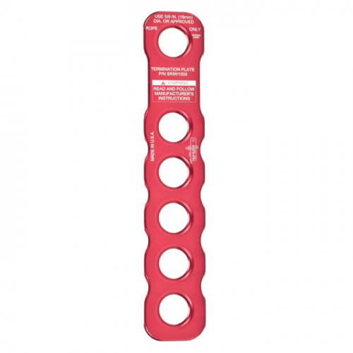 MSA SRIW1000, Termination Plate 5/8"