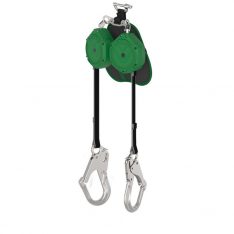 MSA VSLEW-032-PA-A, V-SHOCK EDGE,  Leading Edge PFL,  10',  twin-leg,  AL36CL Snaphook,  twin triple