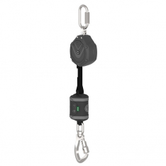 MSA VSOHW-011-NC-A, V-SHOCK PFL,  6',  single-leg,  swivel aluminum triple action carabiner,  steel