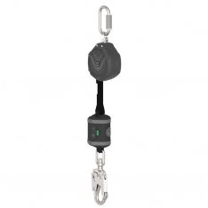 MSA VSOHW-011-NE-A, V-SHOCK PFL,  6',  single-leg,  36CS swivel snaphook,  steel carabiner (top),  A
