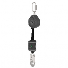 MSA VSOHW-011-NG-A, V-SHOCK PFL,  6',  single-leg,  36C aluminum snaphook,  steel carabiner (top),