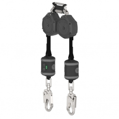MSA VSOHW-012-QE-A, V-SHOCK PFL,  6',  twin-leg,  36CS swivel snaphooks,  twin link triple action ca