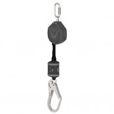 MSA VSOHW-031-NF-A, V-SHOCK PFL,  10',  single-leg,  36CL large steel snaphook,  steel carabiner (to
