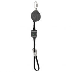 MSA VSOHW-031-NJ-O-TB, V-SHOCK PFL,  10',  single-leg,  tie-back,  FP5K snaphook,  steel carabiner (