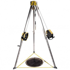 MSA 10163033, Workman CSE Kit, 50' Workman Rescuer, 65' Workman Winch, Stainless Steel Cable