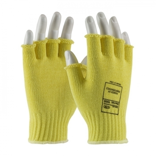 PIP 07-K259/L, KUT-GARD 100% KEVLAR, HALF FINGER, 7G M. WGT.