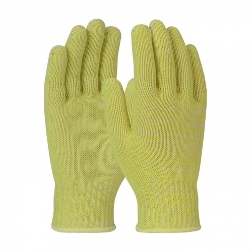PIP 07-KAH760/M, ACP KEVLAR 7G SEAMLESS KNIT, MEDIUM WEIGHT WITH SILICA CORE, YELLOW