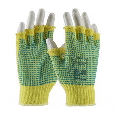 PIP 08-K259PDD/L, KUT-GARD KEVLAR 1/2 FNGR, DTS 2 SIDES, 7G, MED WGT, ANSI2, DOTS 2 SIDES