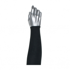 PIP 10-BKDS14, KEVLAR KNIT SLEEVE, 2-PLY, 3X14 BLACK